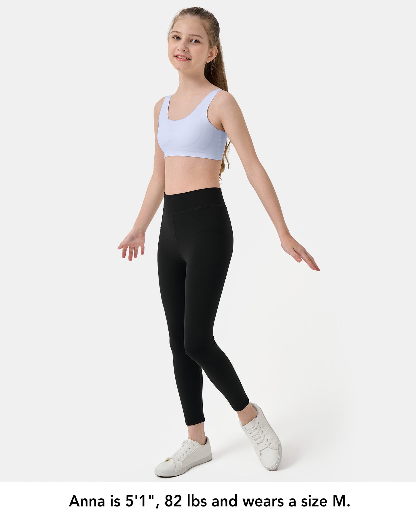 4 PACK Seamless Tween Sports Training Bra with Removable Pads