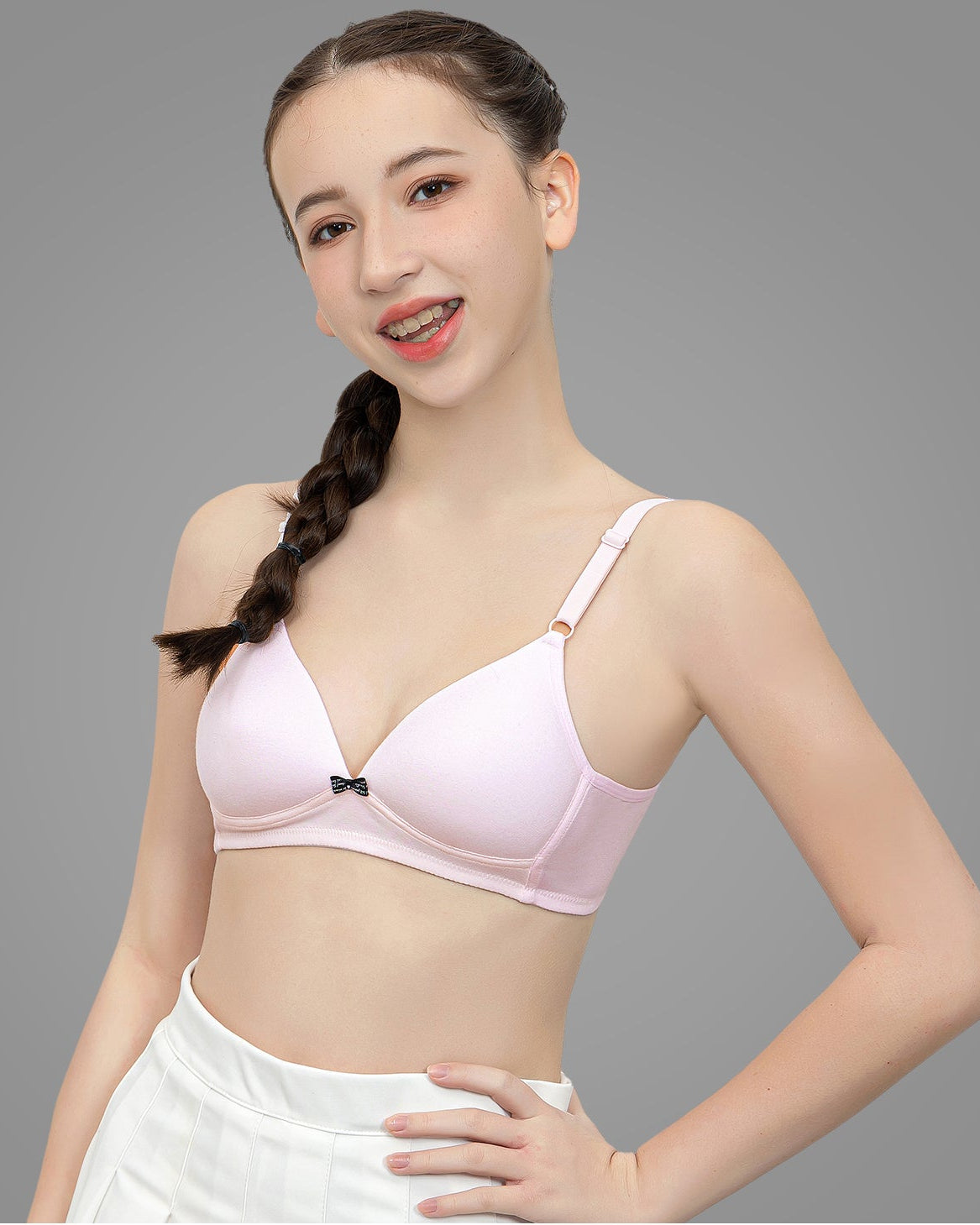 4 PACK Soft Padded Cotton Wireless Training Bra
