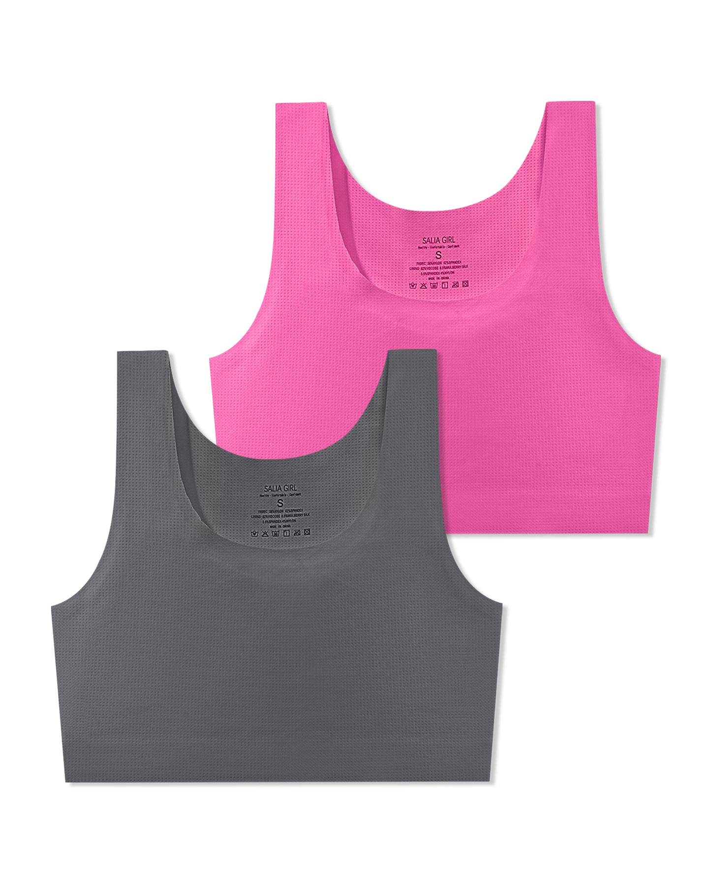 4/2/1 PACK Seamless Double Layer Training Bra