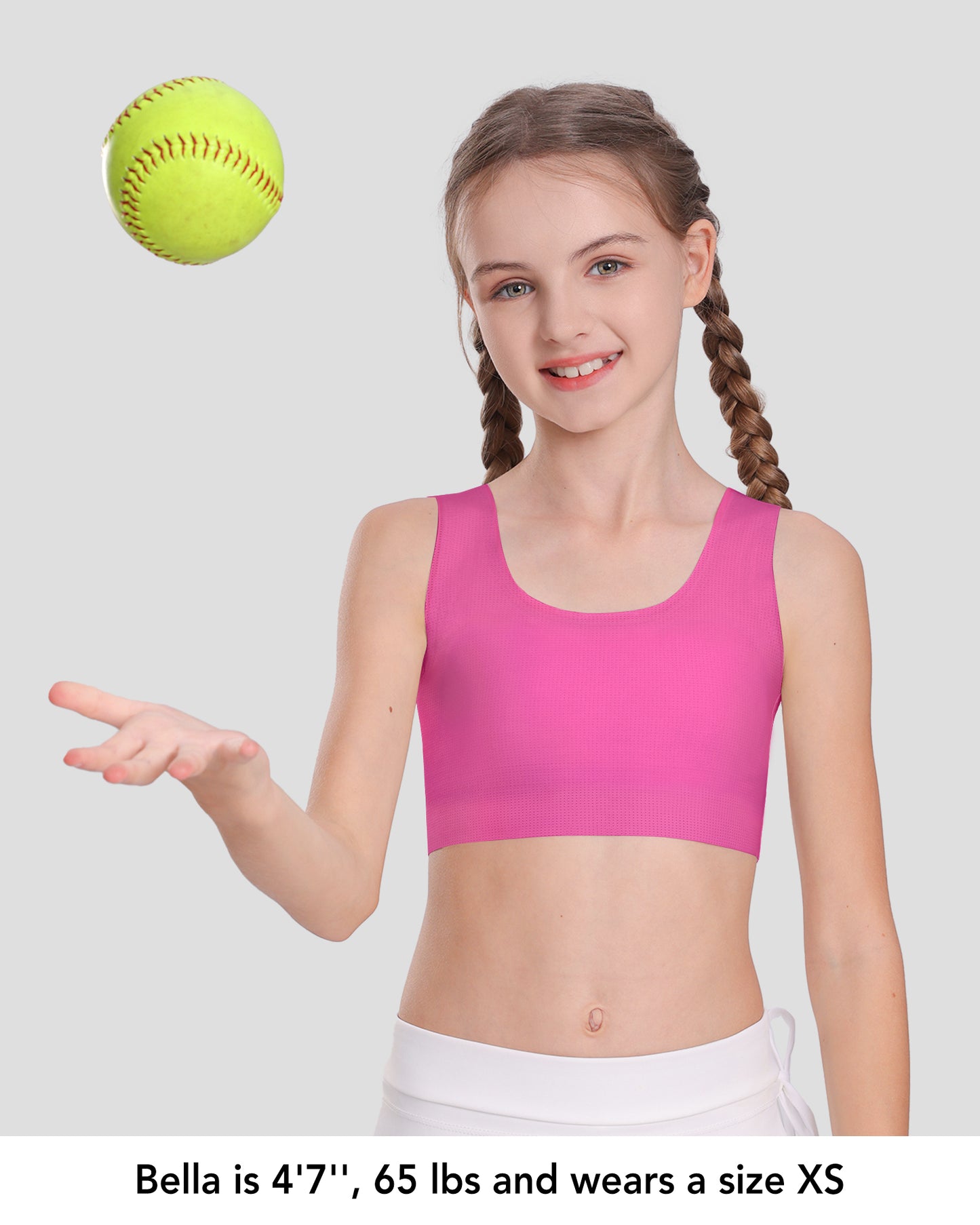 4/2/1 PACK Seamless Double Layer Training Bra