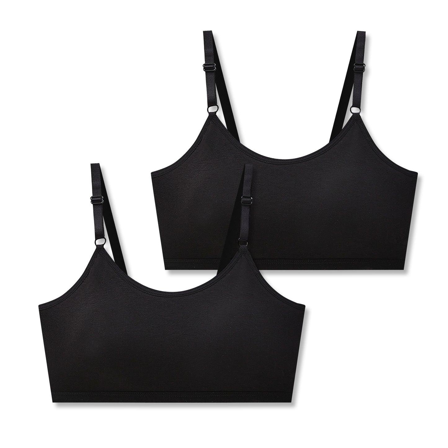 4 PACK Sport Cami Bra Fixed Pad
