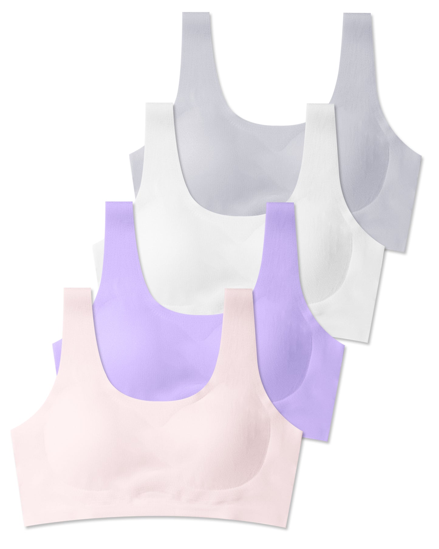 4/2 PACK Cotton Sport Tank Bralette