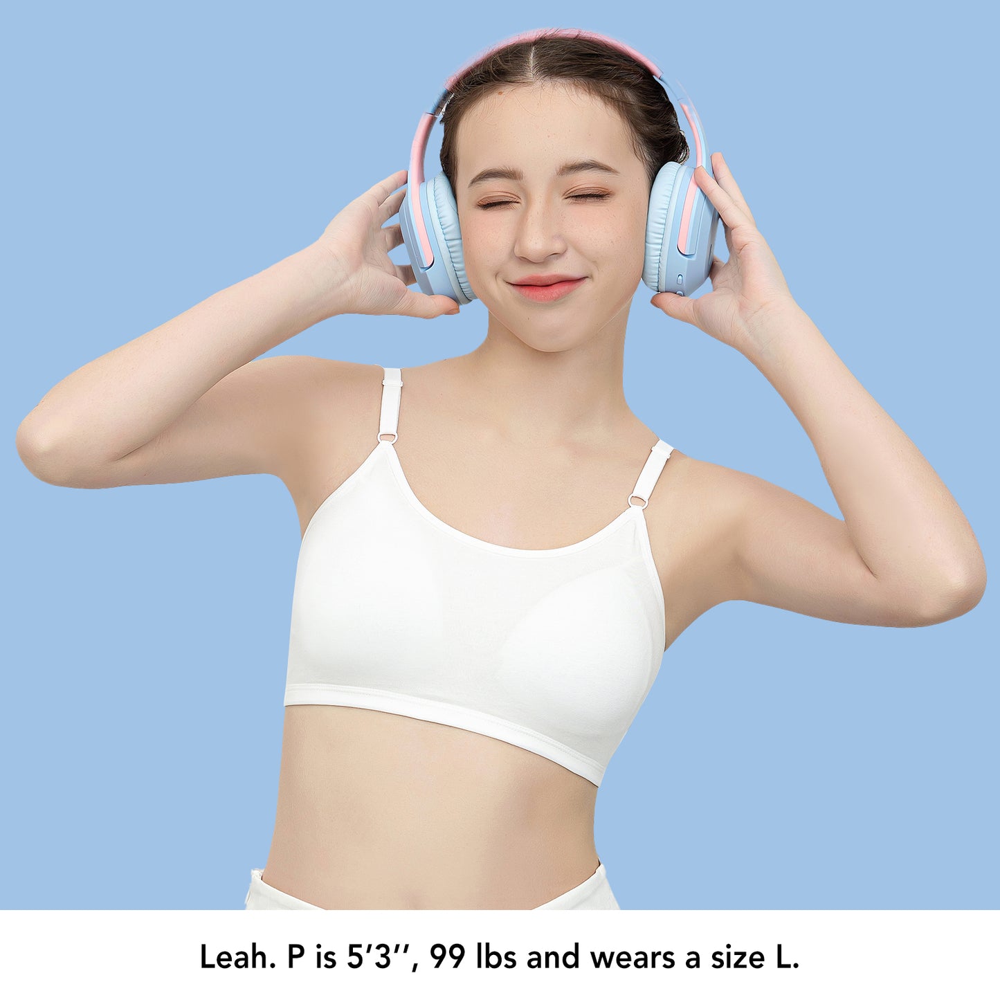 4 PACK Sport Cami Bra Fixed Pad
