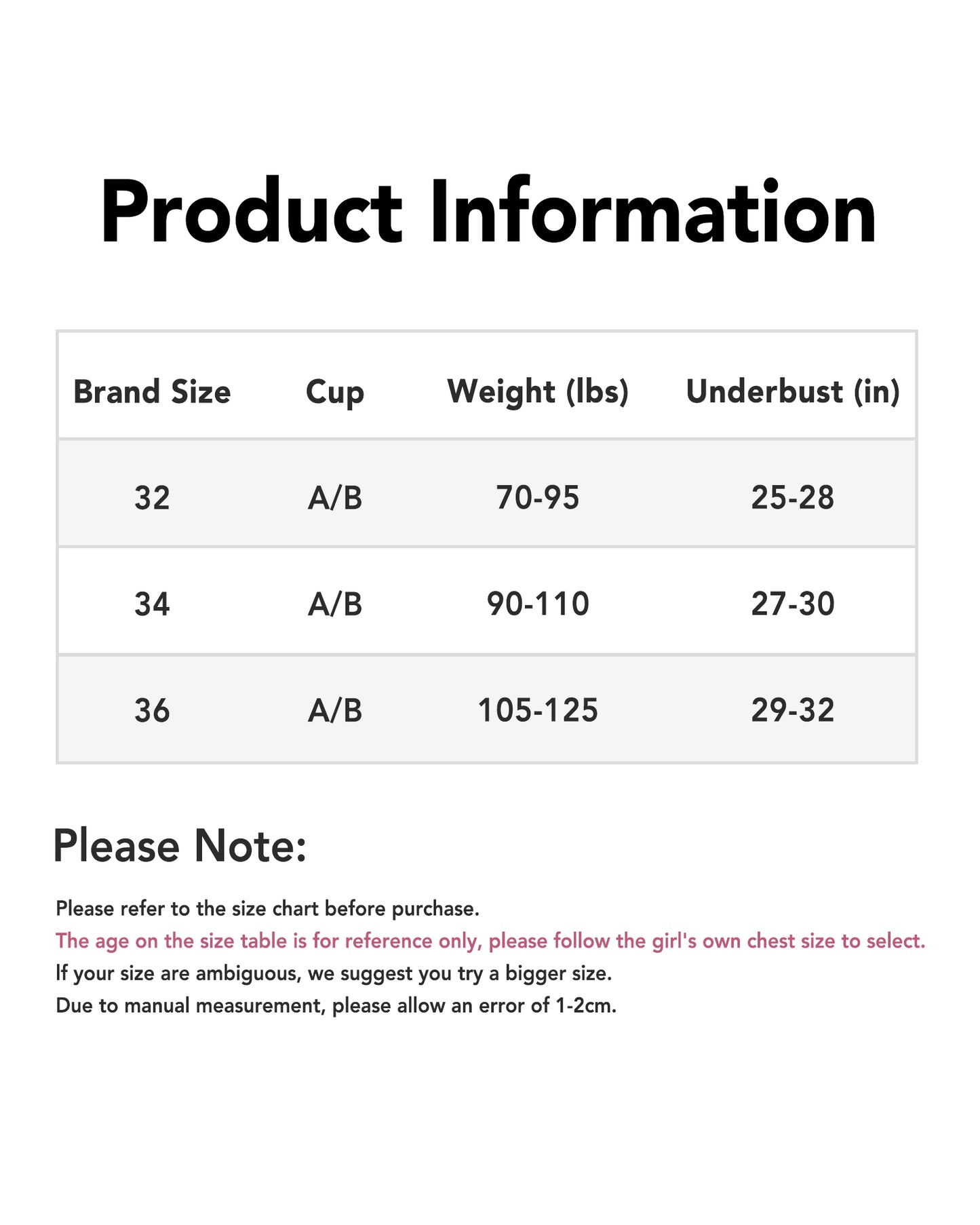 4 PACK Soft Padded Cotton Wireless Training Bra